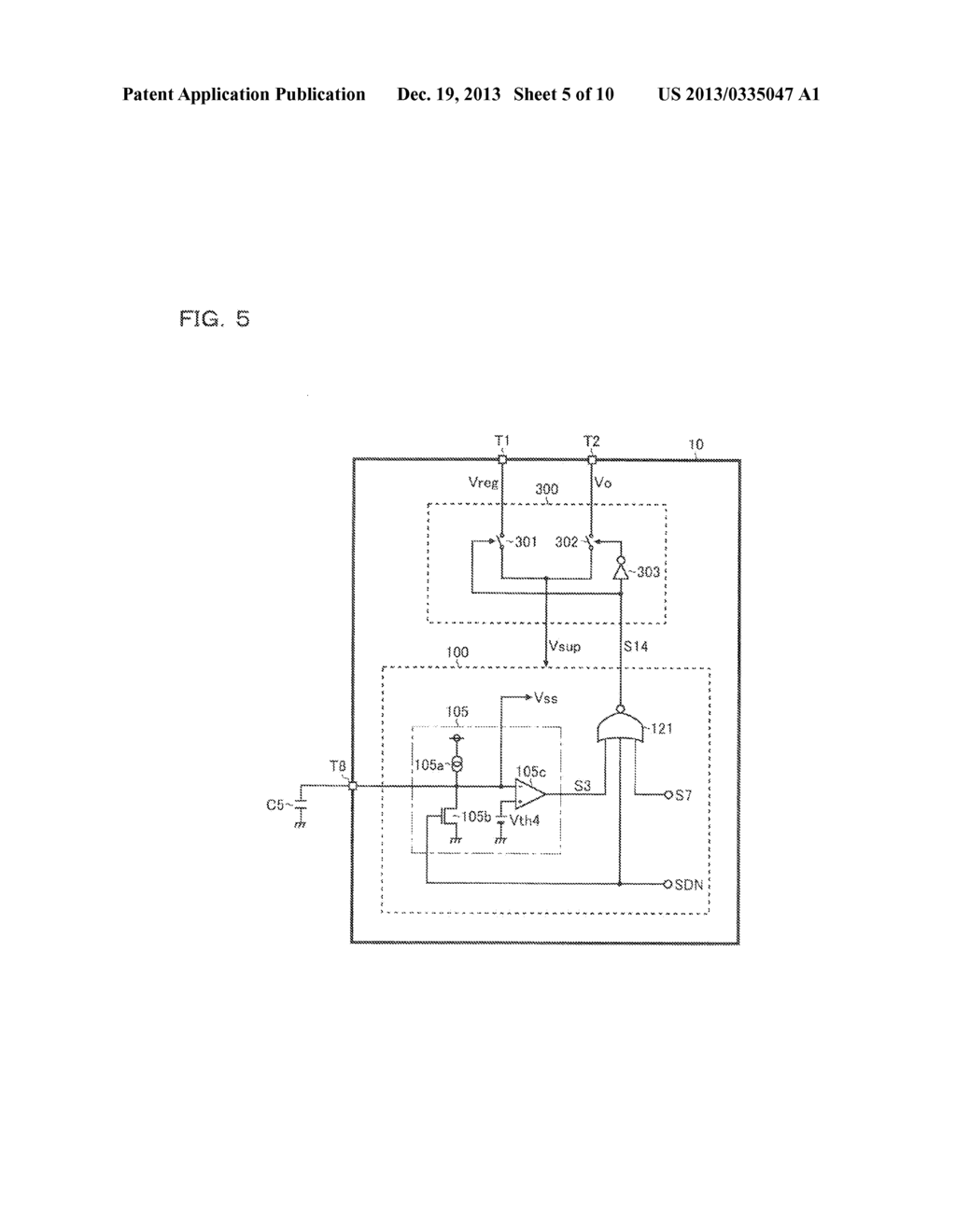 POWER SUPPLY DEVICE, AND VEHICLE-MOUNTED APPARATUS AND VEHICLE USING SAME - diagram, schematic, and image 06