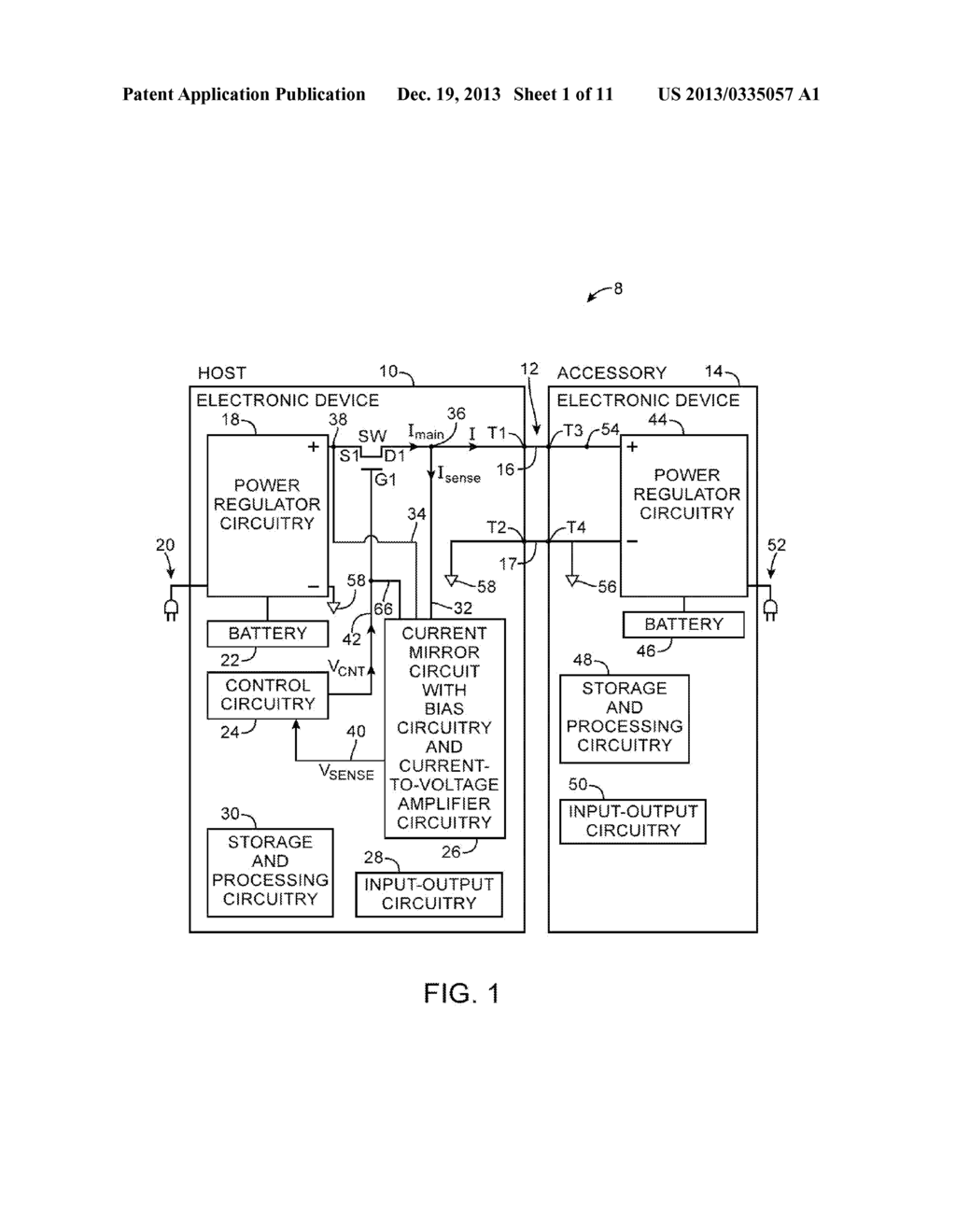 Electronic device power protection circuitry - diagram, schematic, and image 02