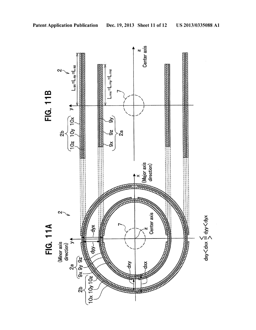 GRADIENT COIL DEVICE AND MAGNETIC RESONANCE IMAGING DEVICE - diagram, schematic, and image 12