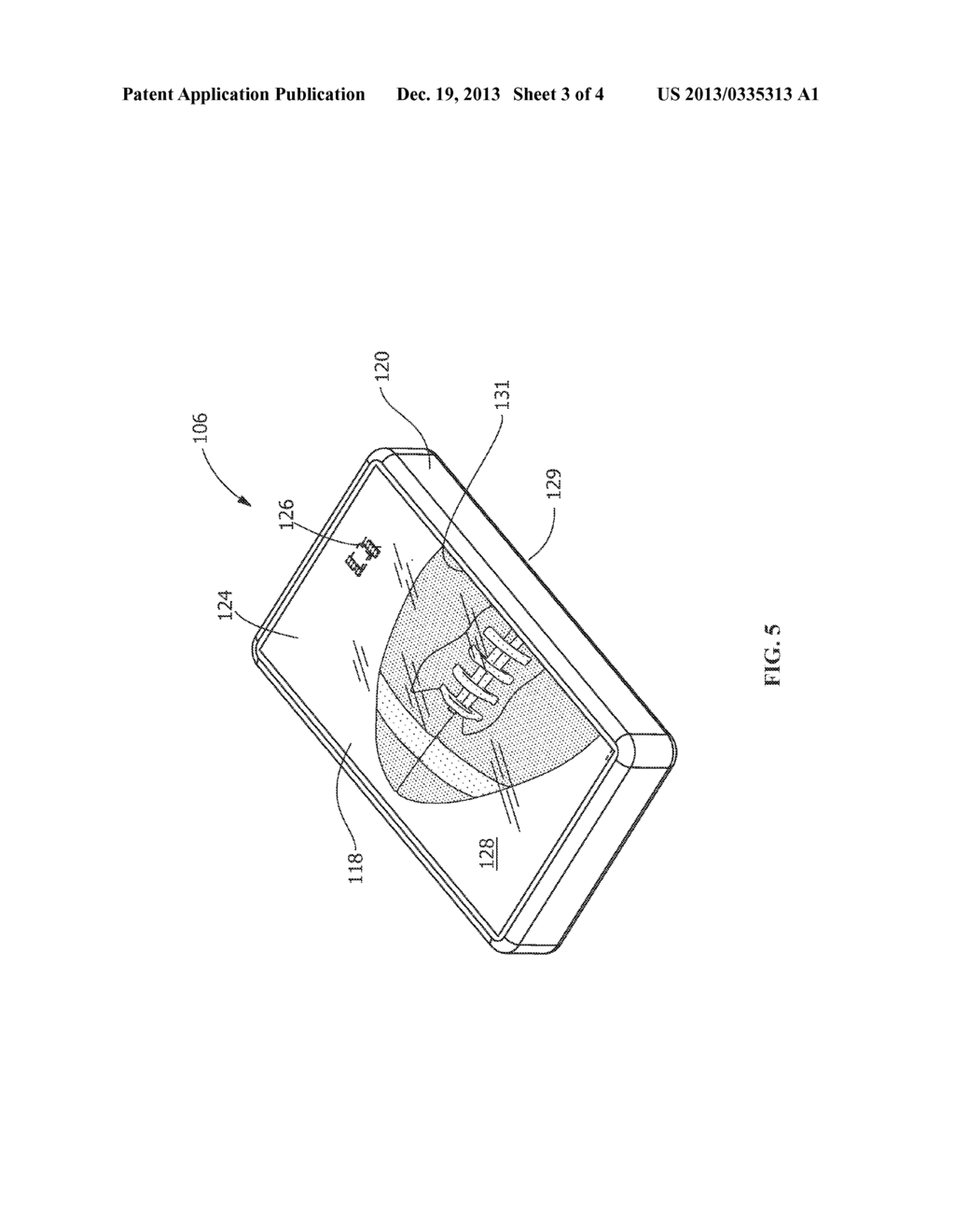 PROCESS OF CREATING A DISPLAY, SYSTEM FOR CREATING A DISPLAY, AND MOBILE     UNTETHERED DISPLAY DEVICE - diagram, schematic, and image 04