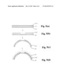 CURVED TOUCH PANEL, METHOD FOR FABRICATING THE SAME, AND DISPLAY SYSTEM     WITH THE SAME diagram and image