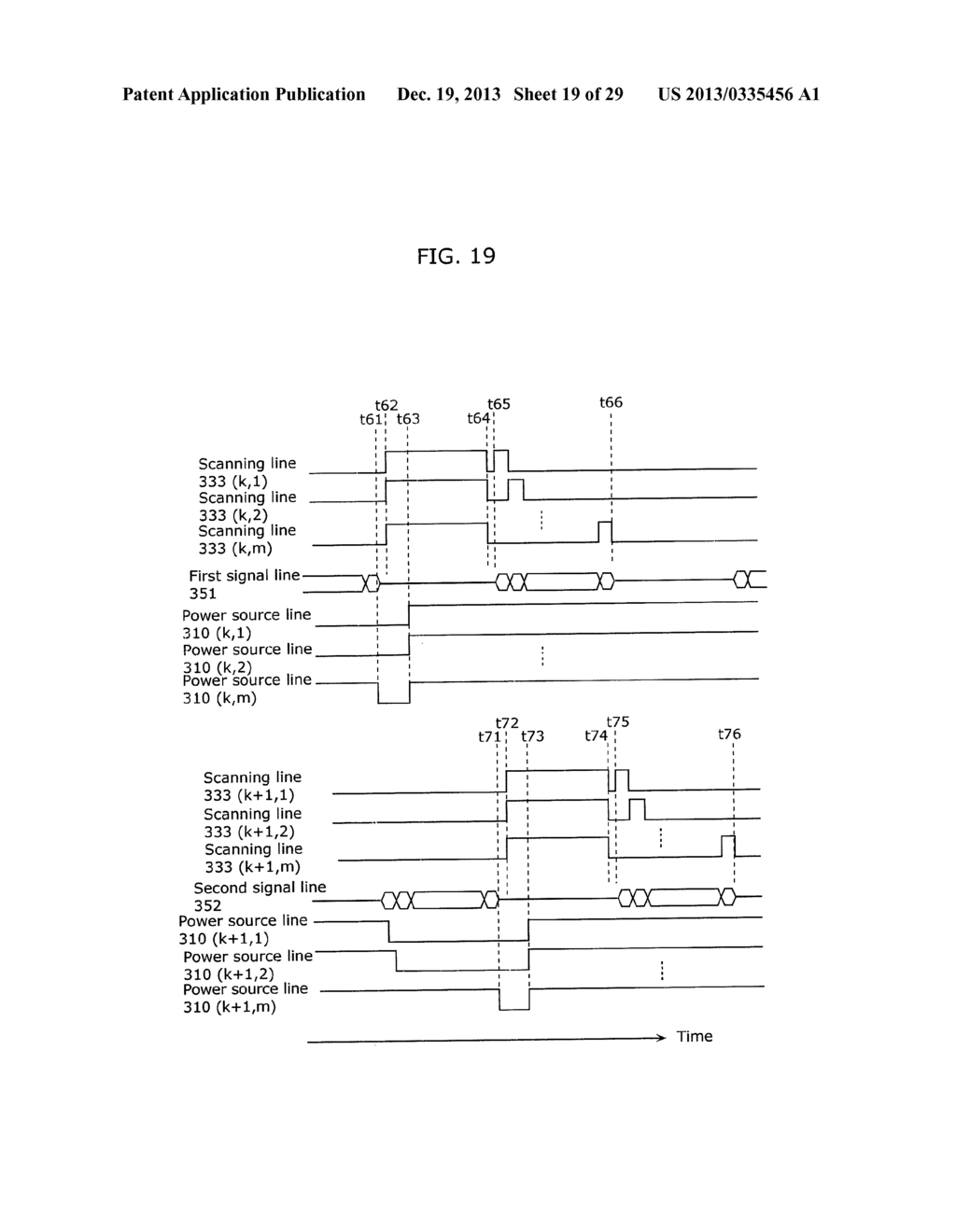 DISPLAY DEVICE AND CONTROL METHOD THEREFOR - diagram, schematic, and image 20