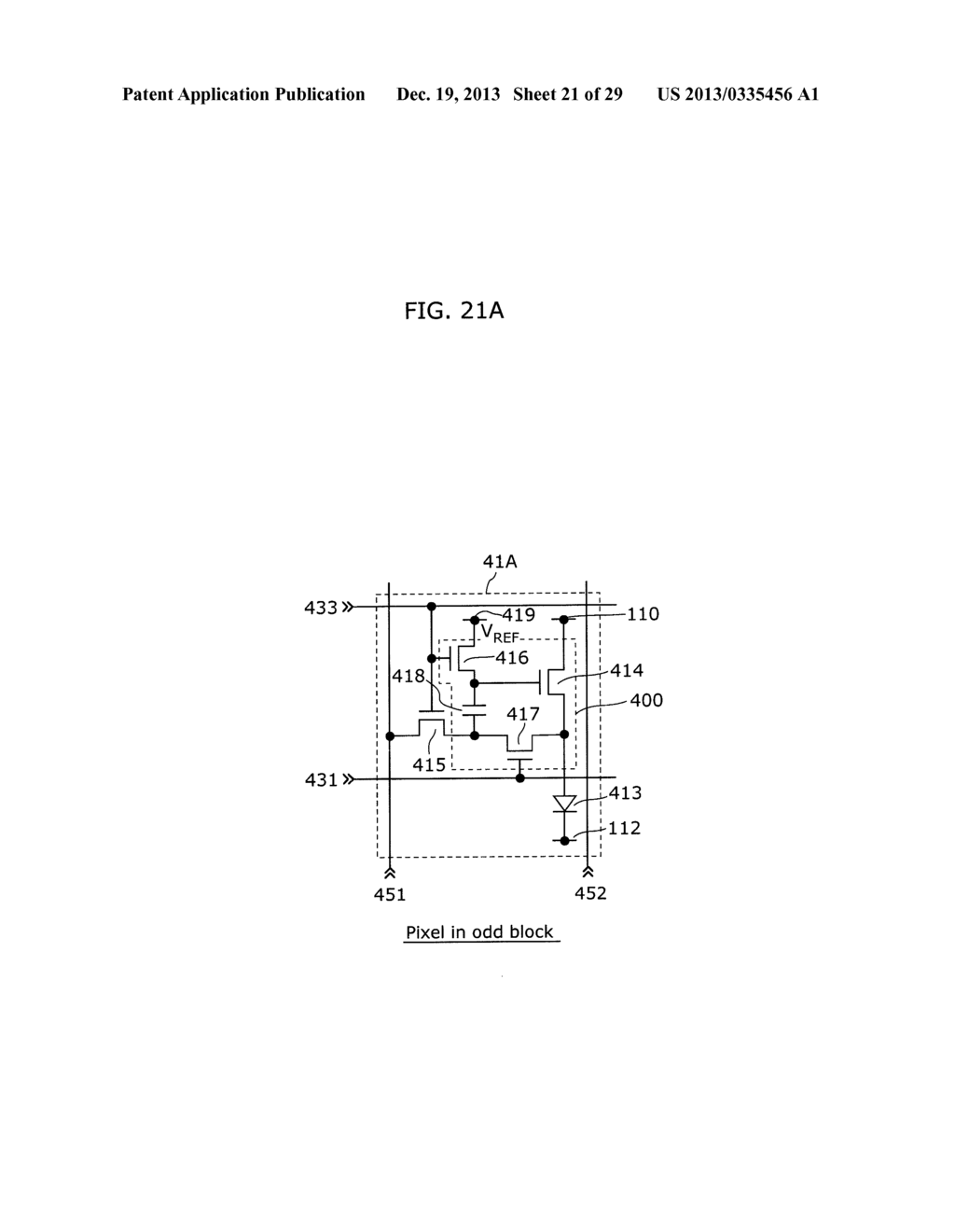 DISPLAY DEVICE AND CONTROL METHOD THEREFOR - diagram, schematic, and image 22