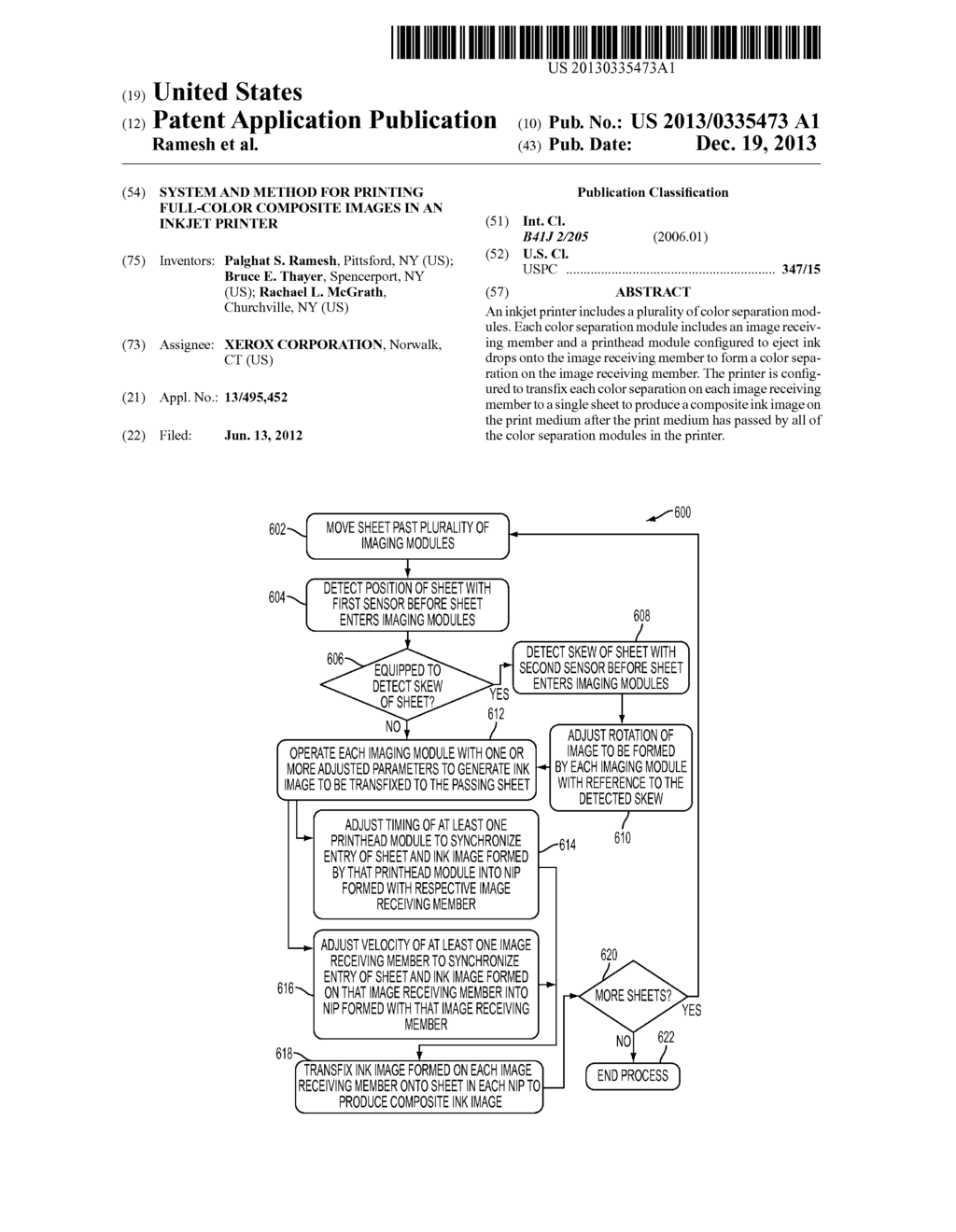 System and Method for Printing Full-Color Composite Images in an Inkjet     Printer - diagram, schematic, and image 01