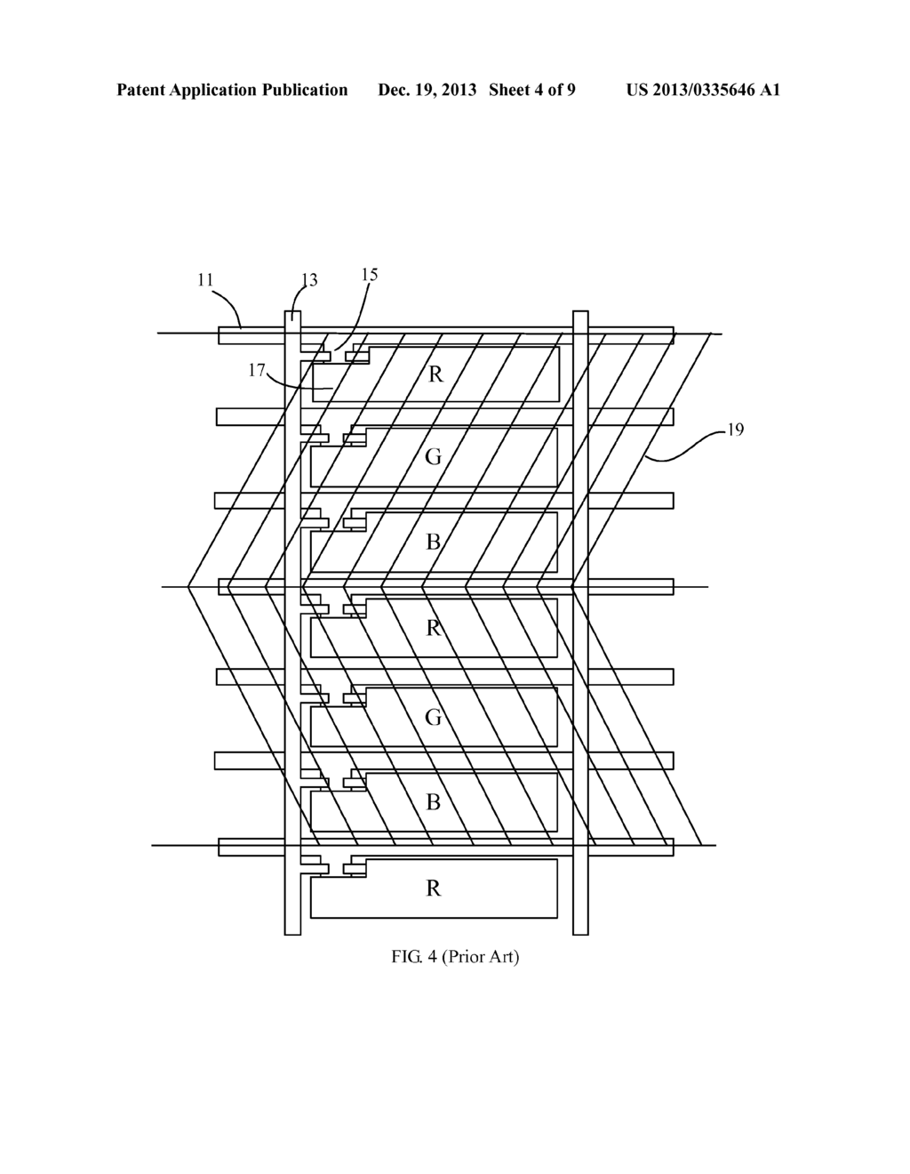 DISPLAY PANEL OF STEREOSCOPIC IMAGE DISPLAY - diagram, schematic, and image 05