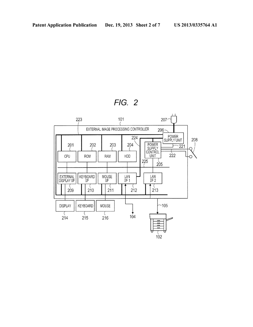 IMAGE PROCESSING SYSTEM, IMAGE PROCESSING APPARATUS, CONTROL METHOD OF     IMAGE PROCESSING APPARATUS, AND PROGRAM - diagram, schematic, and image 03