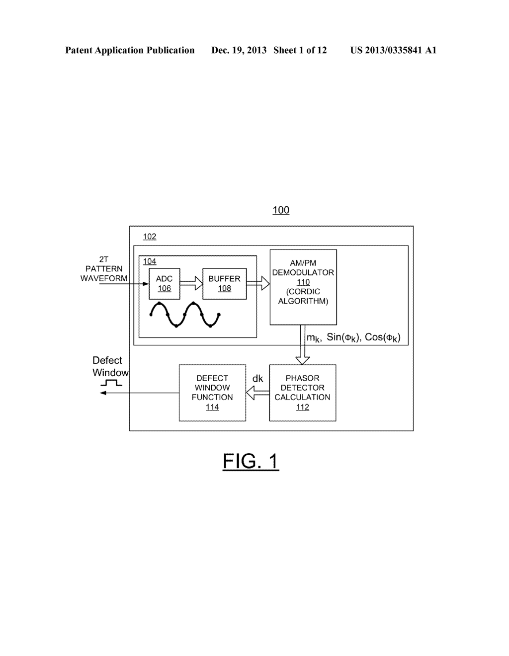 IMPLEMENTING COMBINED PHASE AND AMPLITUDE MAGNETIC DEFECT DETECTION     ON-THE-FLY - diagram, schematic, and image 02