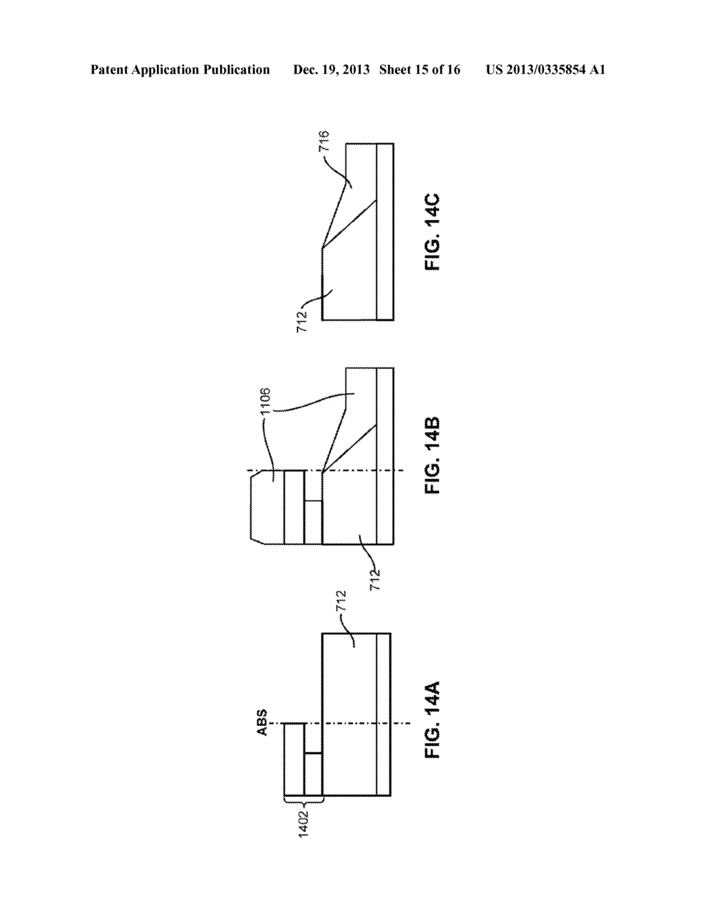 PERPENDICULAR RECORDING HEAD WITH LEADING BUMP IN THE MAIN POLE HAVING     NARROW LEADING GAP (LG) - diagram, schematic, and image 16