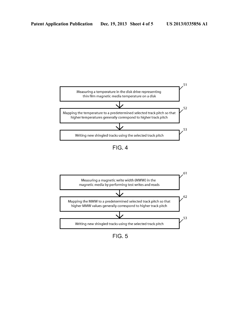 Dynamic Track Pitch Control for Shingled Magnetic Recording (SMR) - diagram, schematic, and image 05