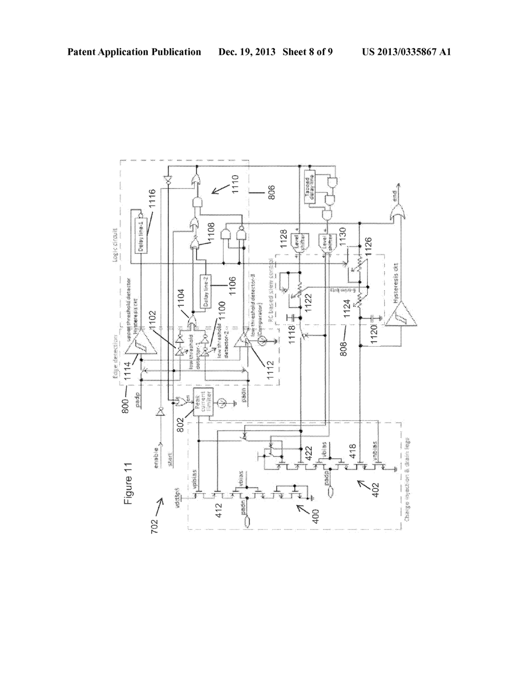 CHARGE INJECTION AND DRAIN-BASED ELECTRICAL OVERSTRESS (EOS) PROTECTION     APPARATUS AND METHOD - diagram, schematic, and image 09