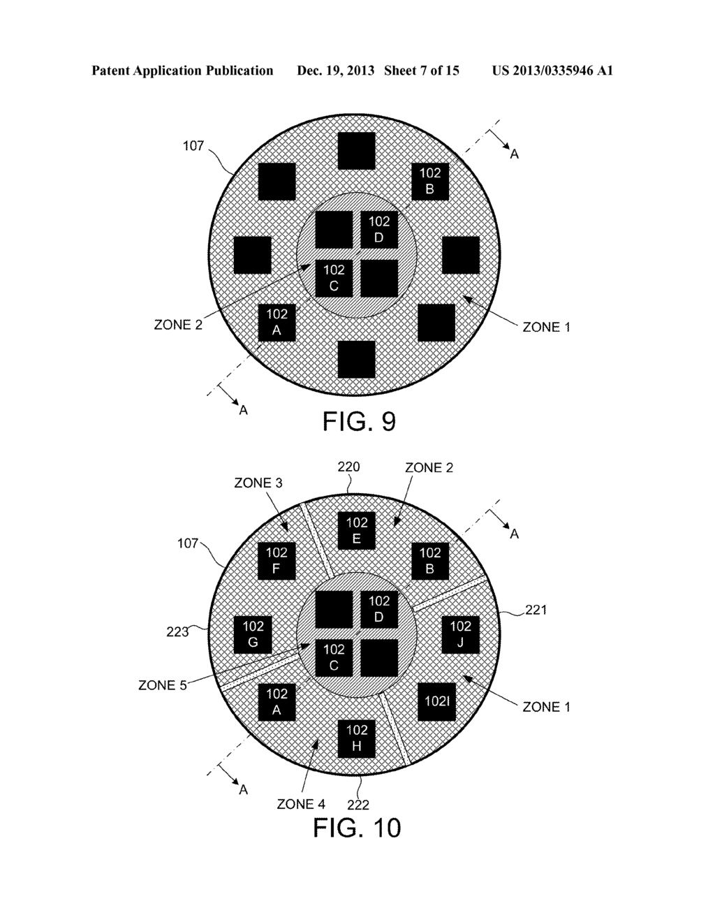 LED-BASED ILLUMINATION MODULE WITH PREFERENTIALLY ILLUMINATED COLOR     CONVERTING SURFACES - diagram, schematic, and image 08