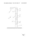 POLE WITH SOLAR CELL PANELS diagram and image