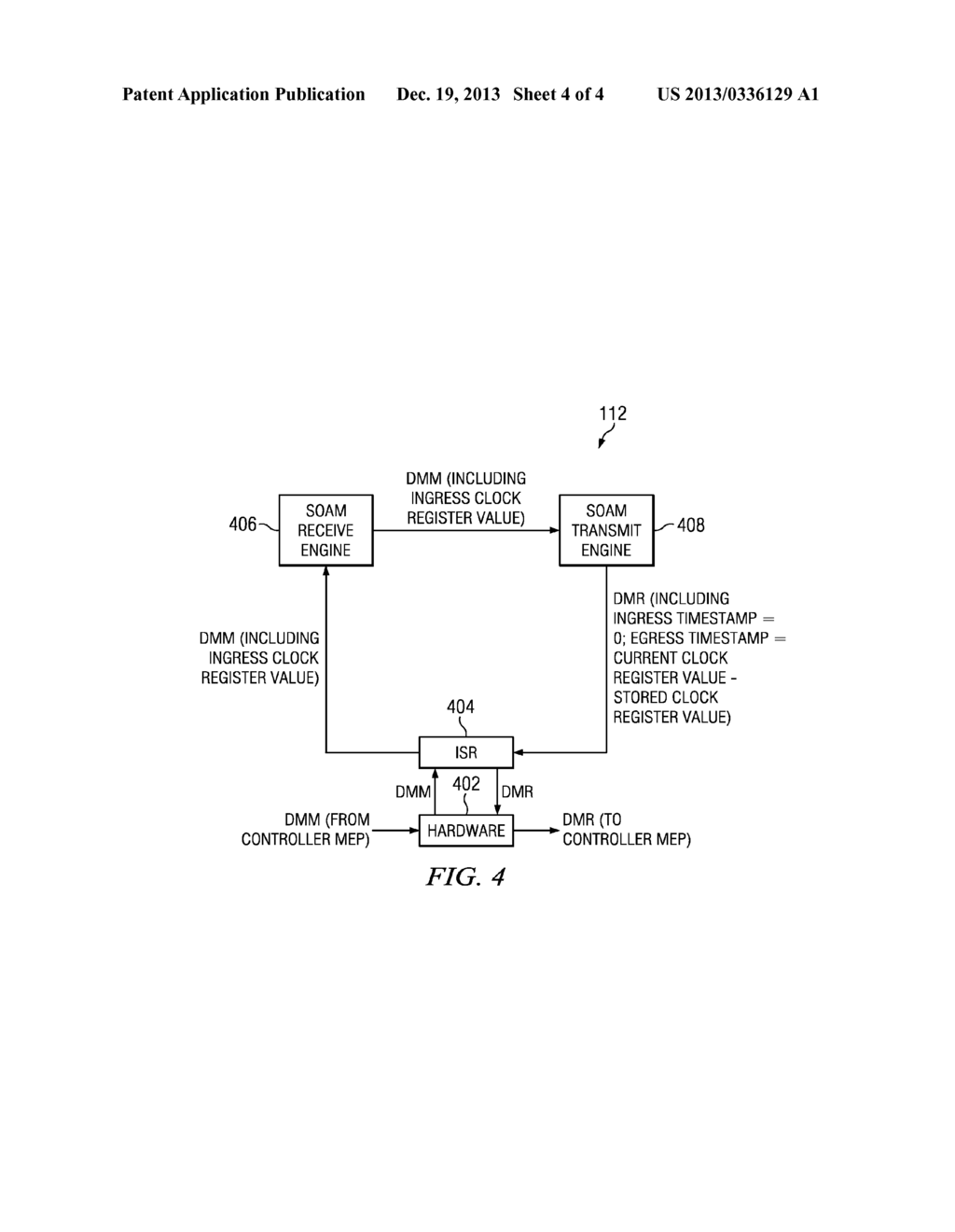 Multipurpose Use of Delay Measurement Message Buffer for Software     Processing of Delay Measurement Response - diagram, schematic, and image 05