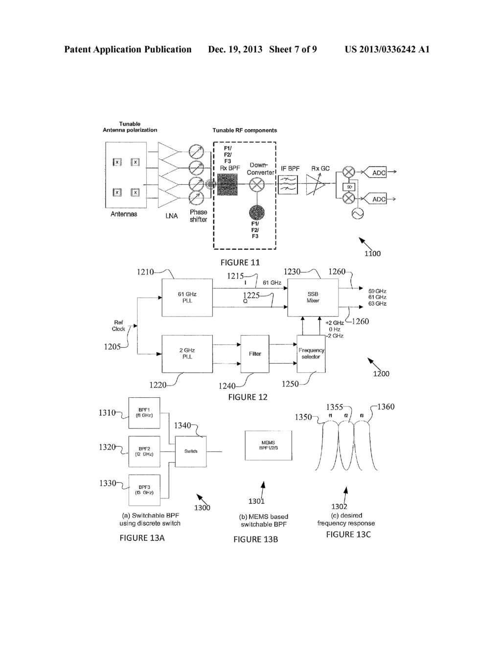 APPARATUS AND METHODS FOR FLEXIBLE RF CONFIGURATOIN IN MULTI-ANTENNA     WIRELESS SYSTEMS - diagram, schematic, and image 08