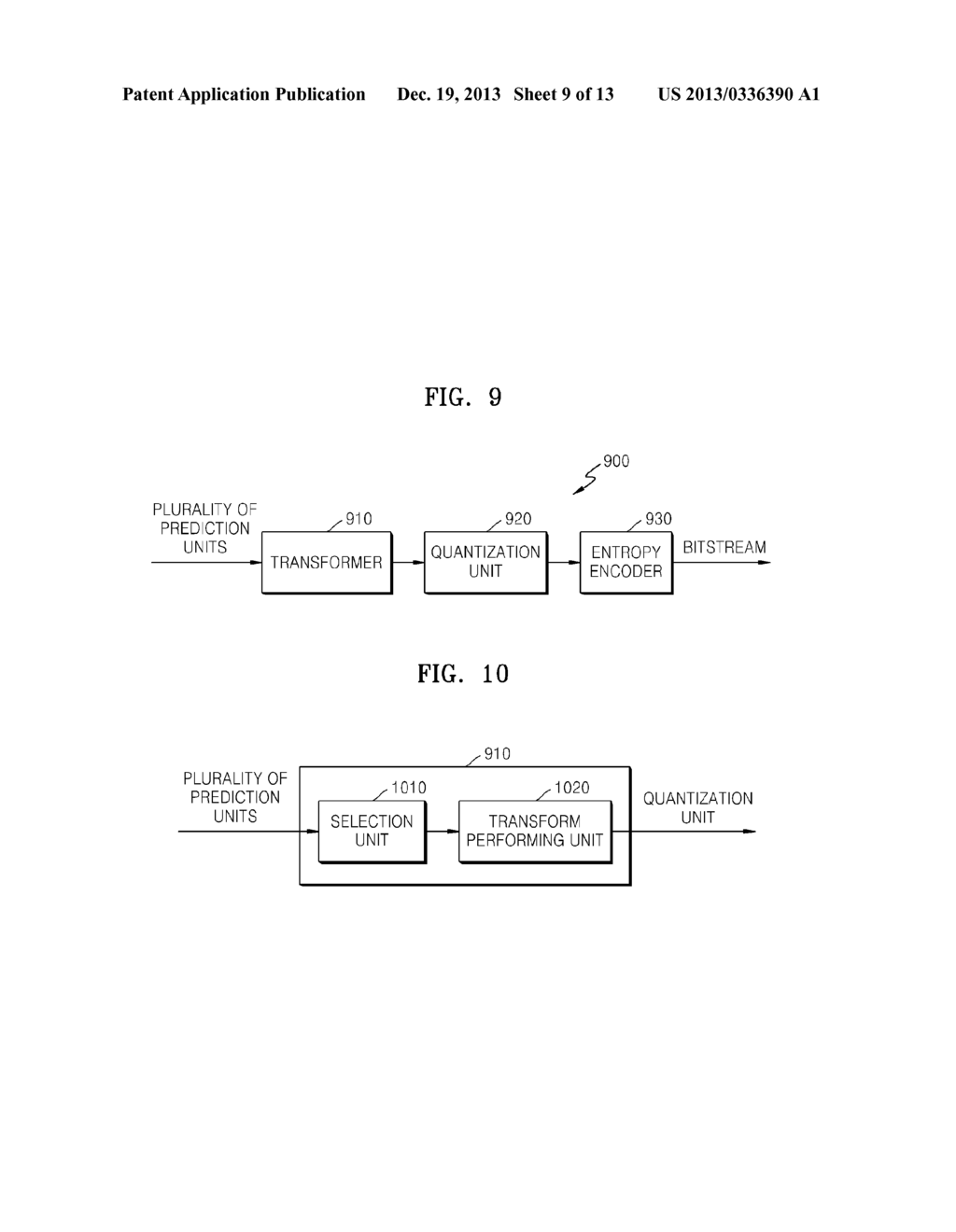 METHOD AND APPARATUS FOR ENCODING AND DECODING IMAGE BY USING LARGE     TRANSFORMATION UNIT - diagram, schematic, and image 10