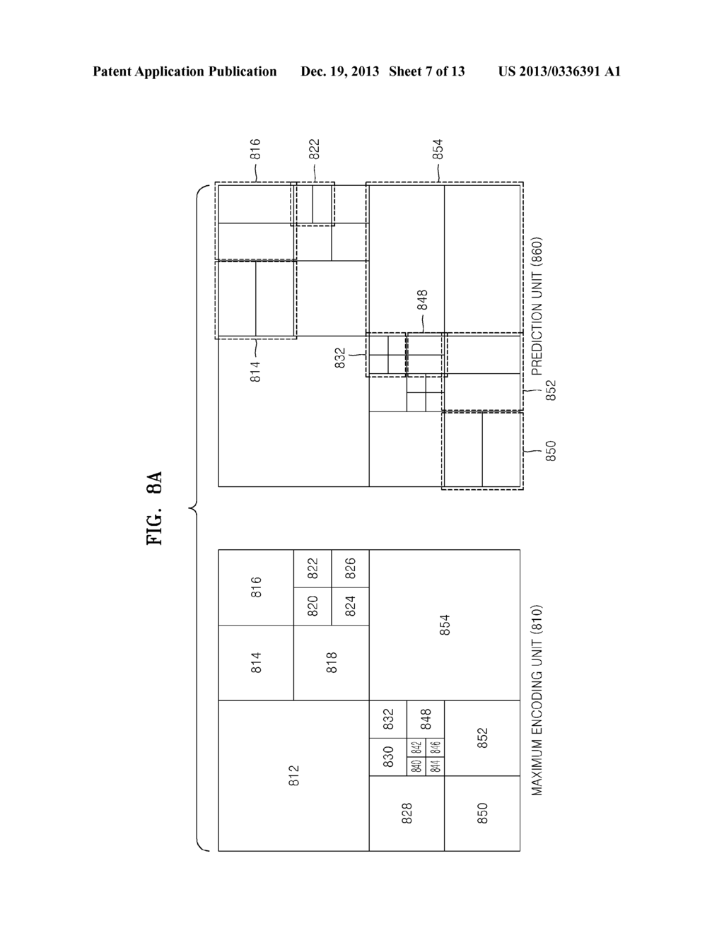 METHOD AND APPARATUS FOR ENCODING AND DECODING IMAGE BY USING LARGE     TRANSFORMATION UNIT - diagram, schematic, and image 08