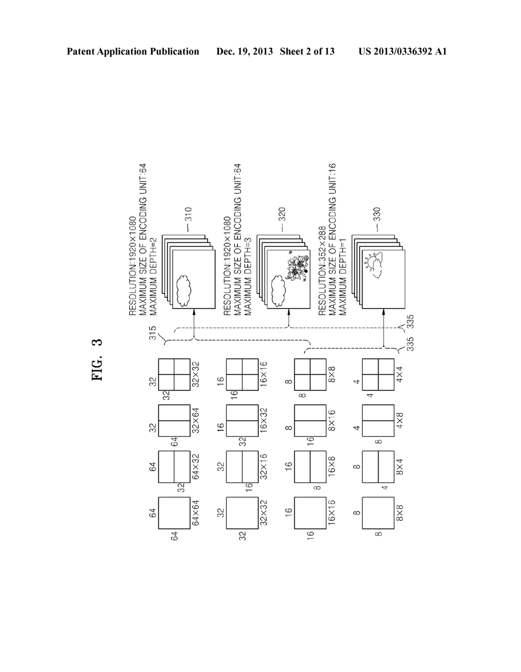 METHOD AND APPARATUS FOR ENCODING AND DECODING IMAGE BY USING LARGE     TRANSFORMATION UNIT - diagram, schematic, and image 03