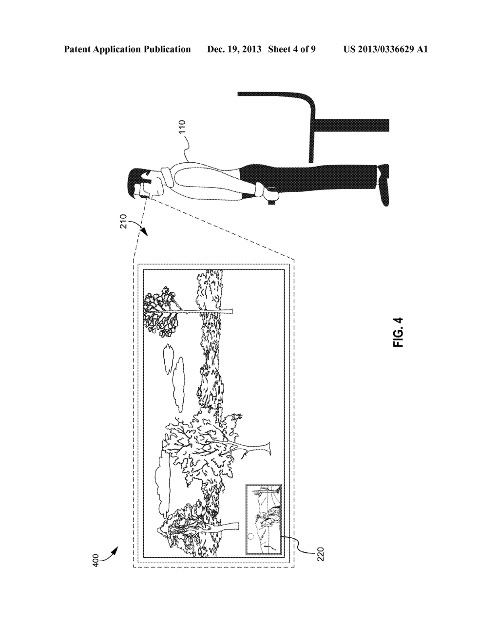 REACTIVE USER INTERFACE FOR HEAD-MOUNTED DISPLAY - diagram, schematic, and image 05