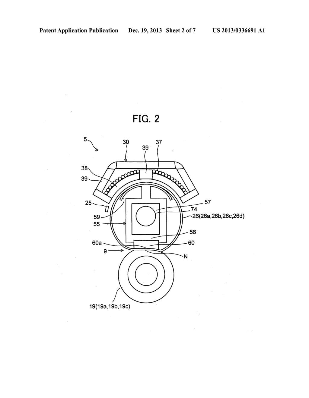 FIXING DEVICE AND IMAGE FORMING APPARATUS HAVING THE SAME - diagram, schematic, and image 03