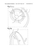 CENTRIFUGAL PUMP AND A DOUBLE BENT ROTOR BLADE FOR USE IN SUCH A     CENTRIFUGAL PUMP diagram and image