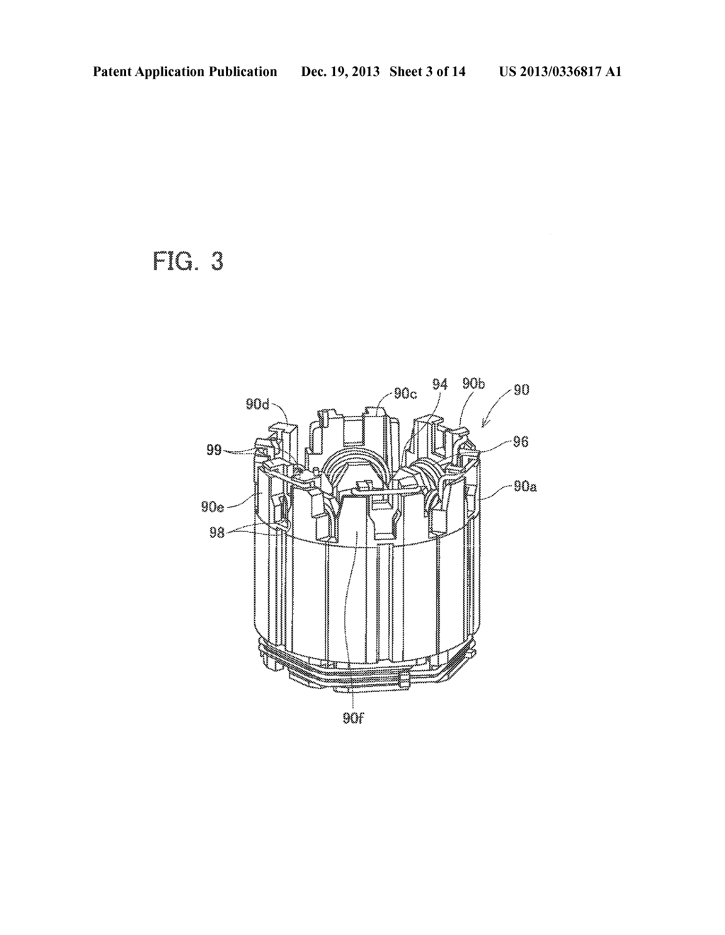 STATOR MEMBER - diagram, schematic, and image 04