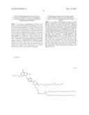 NOVEL COMPOSITIONS OF TLR7 AND/OR TLR8 AGONISTS CONJUGATED TO LIPIDS diagram and image