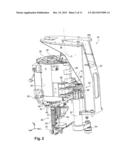 AUTOMATED SYSTEM FOR CHANGING A MOLD OF A MOLDING UNIT WITH WHICH A     MACHINE FOR MANUFACTURING CONTAINERS IS PROVIDED diagram and image