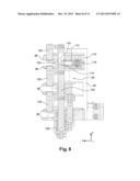 AUTOMATED SYSTEM FOR CHANGING A MOLD OF A MOLDING UNIT WITH WHICH A     MACHINE FOR MANUFACTURING CONTAINERS IS PROVIDED diagram and image