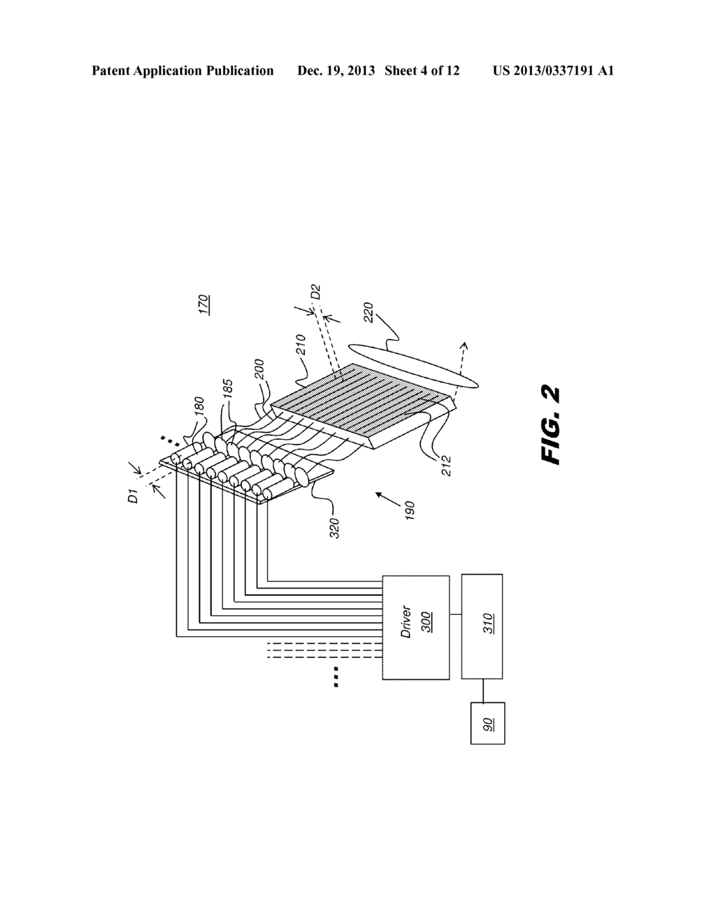 METHOD FOR DEPOSITING AND CURING NANOPARTICLE-BASED INK USING SPATIAL     LIGHT MODULATOR - diagram, schematic, and image 05