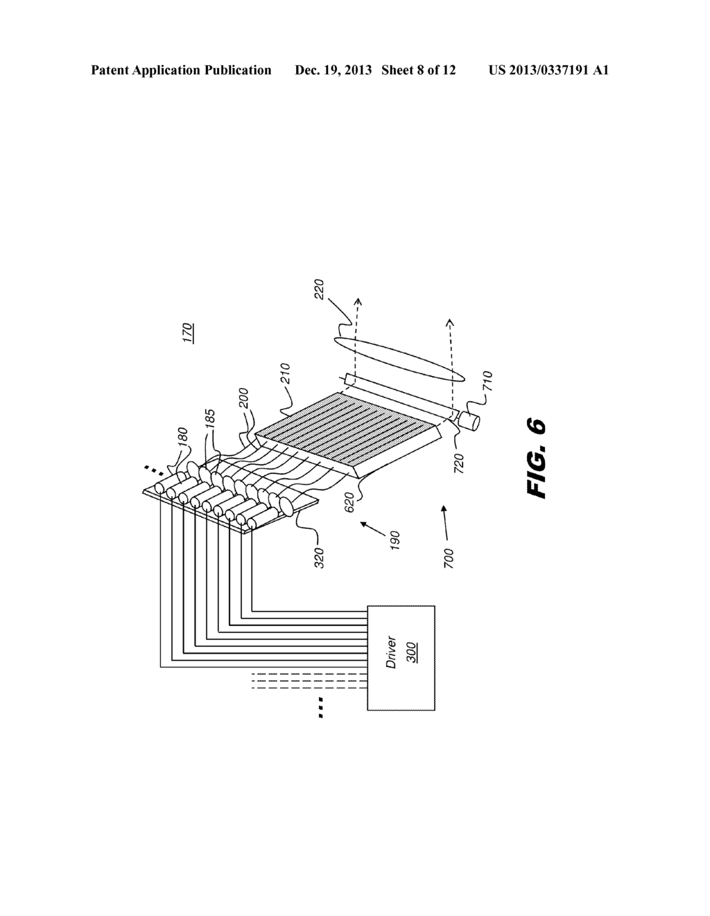 METHOD FOR DEPOSITING AND CURING NANOPARTICLE-BASED INK USING SPATIAL     LIGHT MODULATOR - diagram, schematic, and image 09