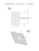 CURRENT COLLECTING PLATE PIERCED WITH HORIZONTAL HOLES, INTENDED FOR A     FUEL CELL diagram and image