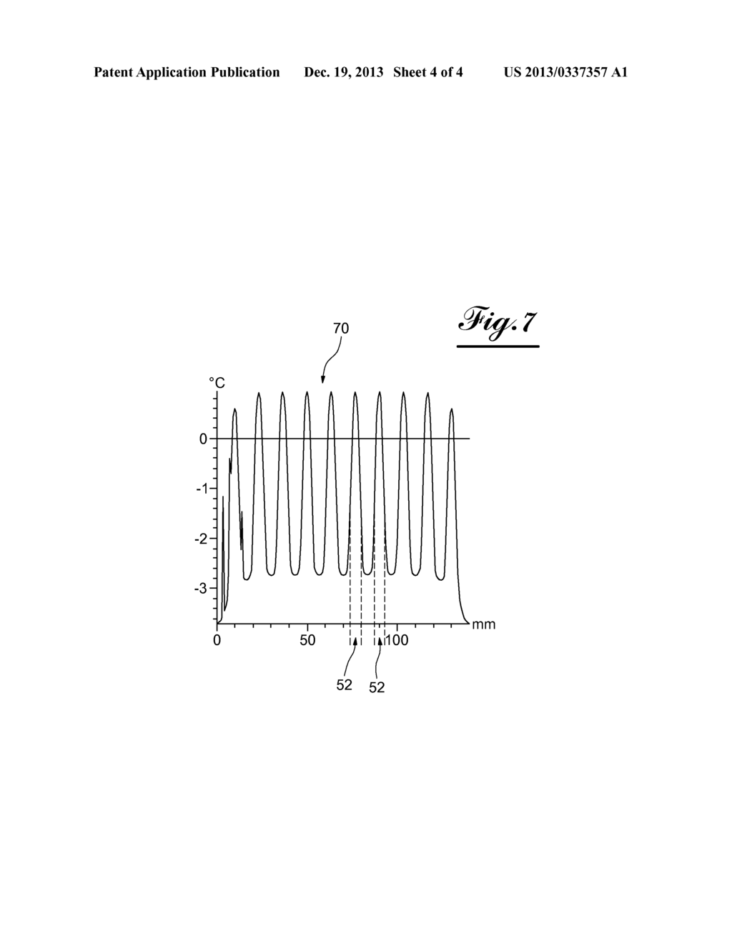 CURRENT COLLECTING PLATE PIERCED WITH HORIZONTAL HOLES, INTENDED FOR A     FUEL CELL - diagram, schematic, and image 05