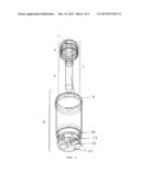 PORTABLE DEVICE FOR THE STORAGE, TRANSPORT AND RECUPERATION OF BIOLOGICAL     MATERIAL diagram and image