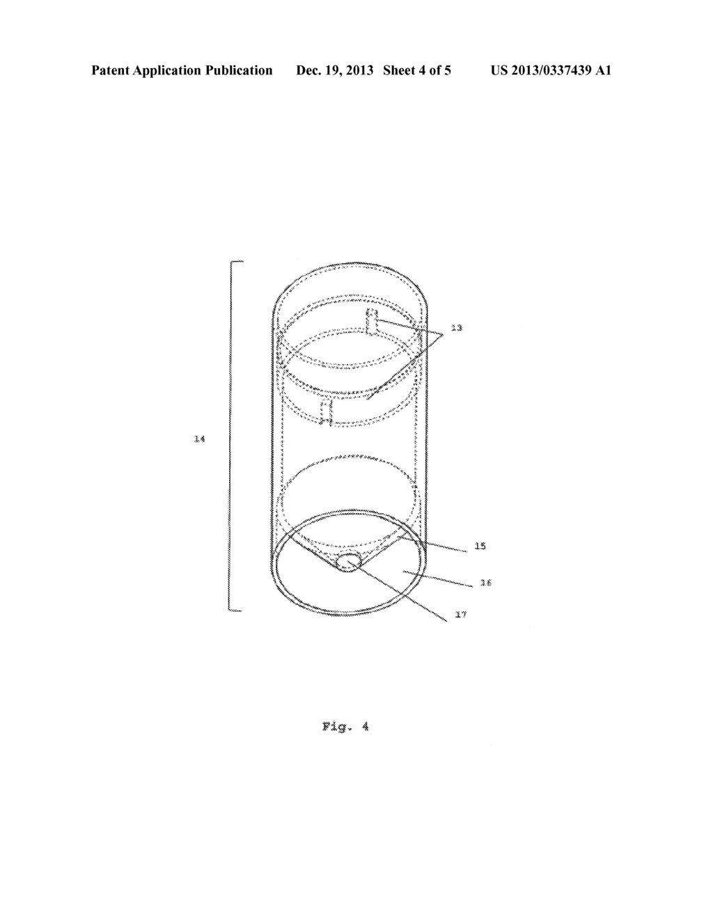 PORTABLE DEVICE FOR THE STORAGE, TRANSPORT AND RECUPERATION OF BIOLOGICAL     MATERIAL - diagram, schematic, and image 05