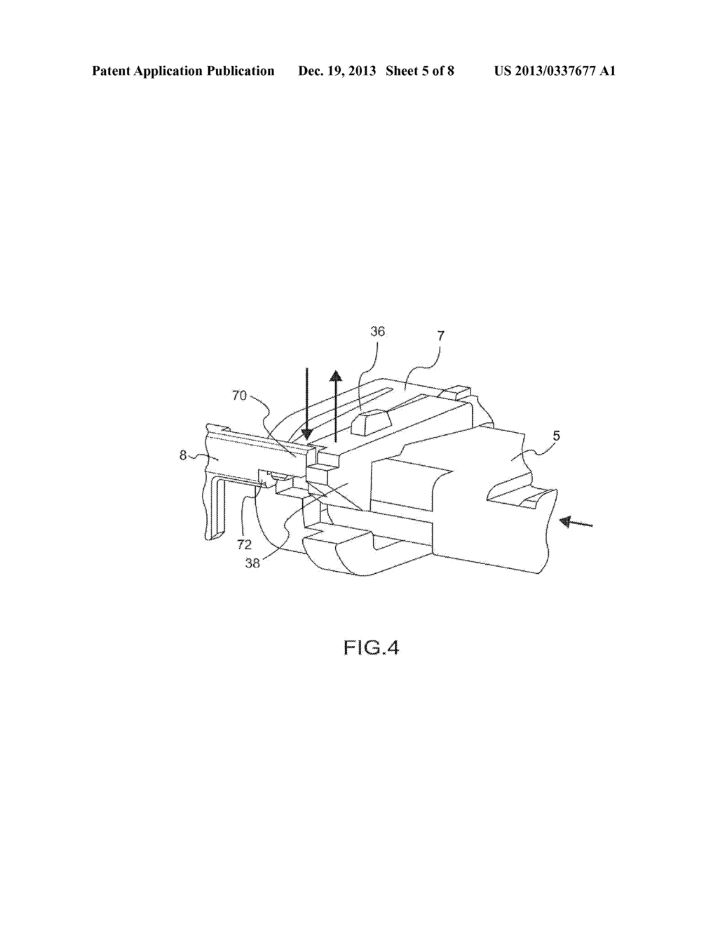 IN-LINE SEALED ELECTRICAL CONNECTOR APPARATUS HAVING A CONNECTOR APPARATUS     POSITION ASSURANCE DEVICE, AND LOCKING METHOD THEREOF - diagram, schematic, and image 06