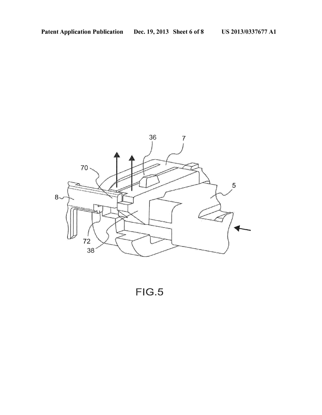 IN-LINE SEALED ELECTRICAL CONNECTOR APPARATUS HAVING A CONNECTOR APPARATUS     POSITION ASSURANCE DEVICE, AND LOCKING METHOD THEREOF - diagram, schematic, and image 07