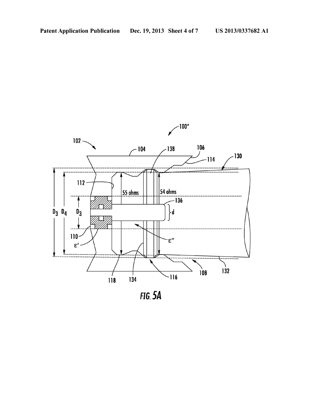 VARIABLE IMPEDANCE COAXIAL CONNECTOR INTERFACE DEVICE - diagram, schematic, and image 05