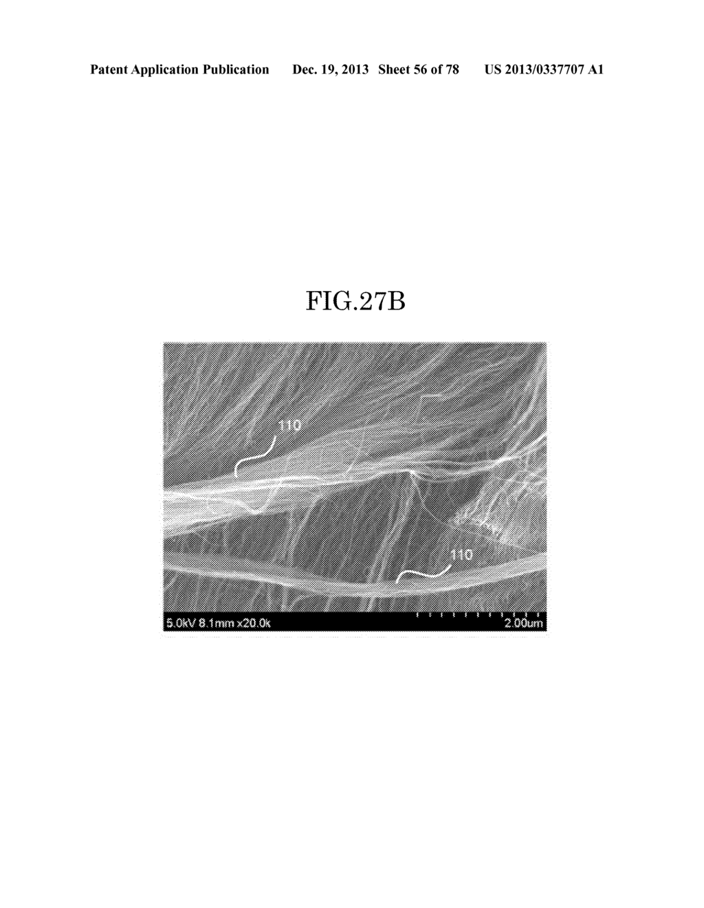 CARBON NANOTUBE AGGREGATE, CARBON NANOTUBE AGGREGATE HAVING A     THREE-DIMENSIONAL SHAPE, CARBON NANOTUBE MOLDED PRODUCT USING THE CARBON     NANOTUBE AGGREGATE, COMPOSITION, AND CARBON NANOTUBE DISPERSION LIQUID - diagram, schematic, and image 57