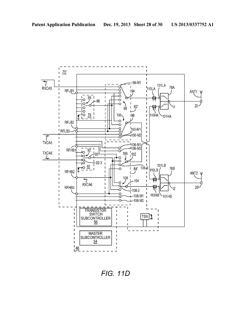 RF FRONT-END CIRCUITRY FOR RECEIVE MIMO SIGNALS - diagram, schematic, and image 29