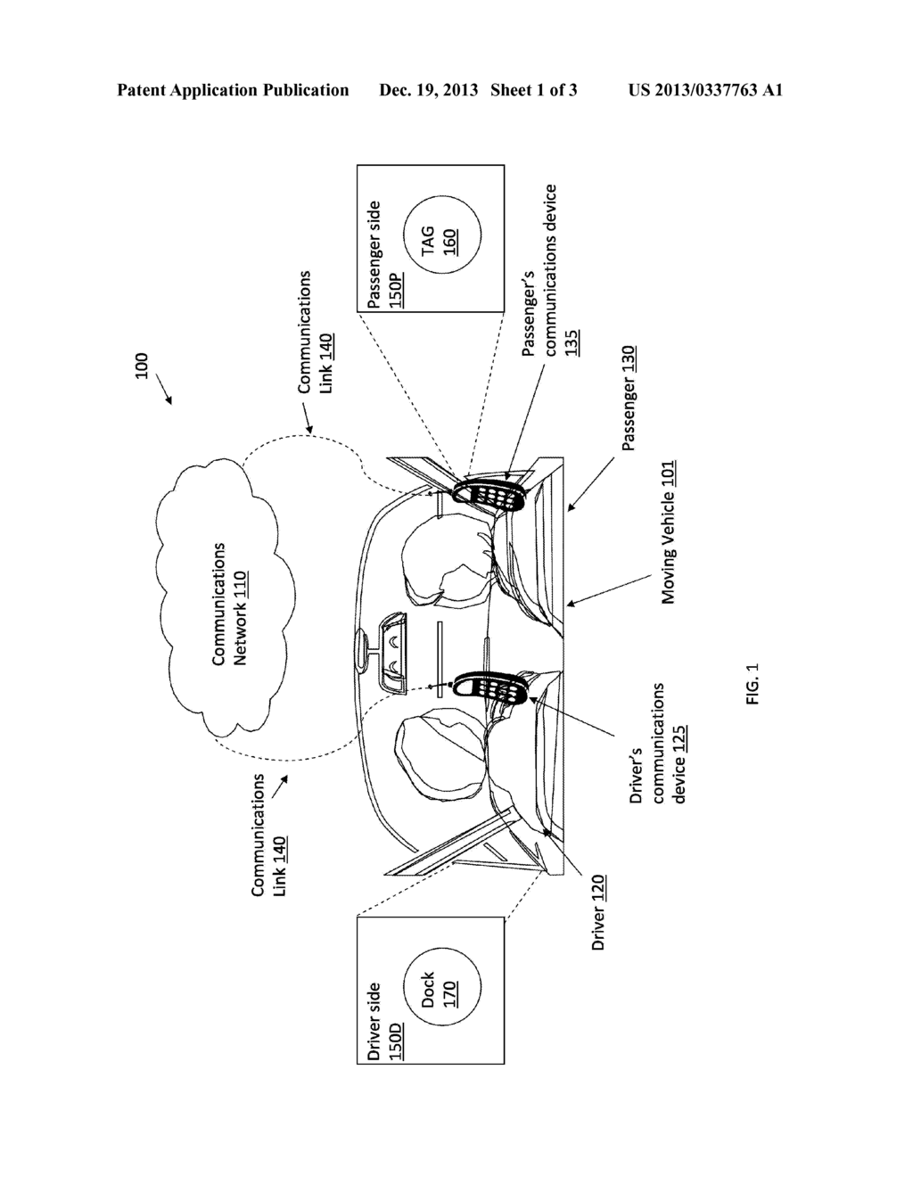 METHOD AND APPARATUS FOR CONTROLLING MOBILE COMMUNICATIONS ACCESS WHILE IN     MOTION - diagram, schematic, and image 02