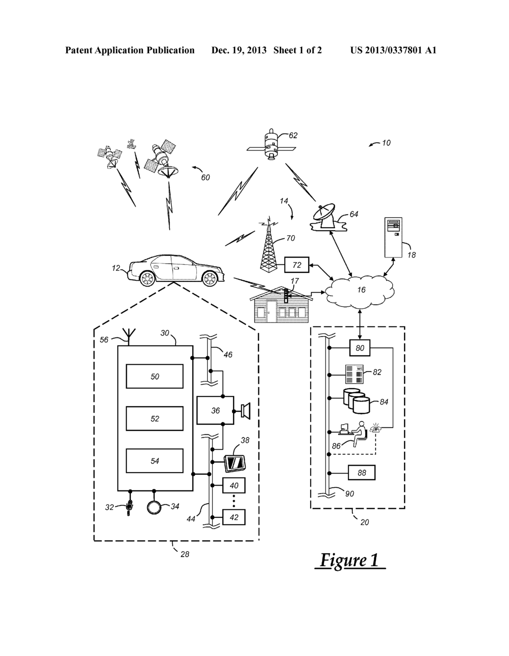 METHOD OF COMMUNICATING BETWEEN A VEHICLE AND A TELEMATICS SUBSCRIPTION     SERVICE - diagram, schematic, and image 02