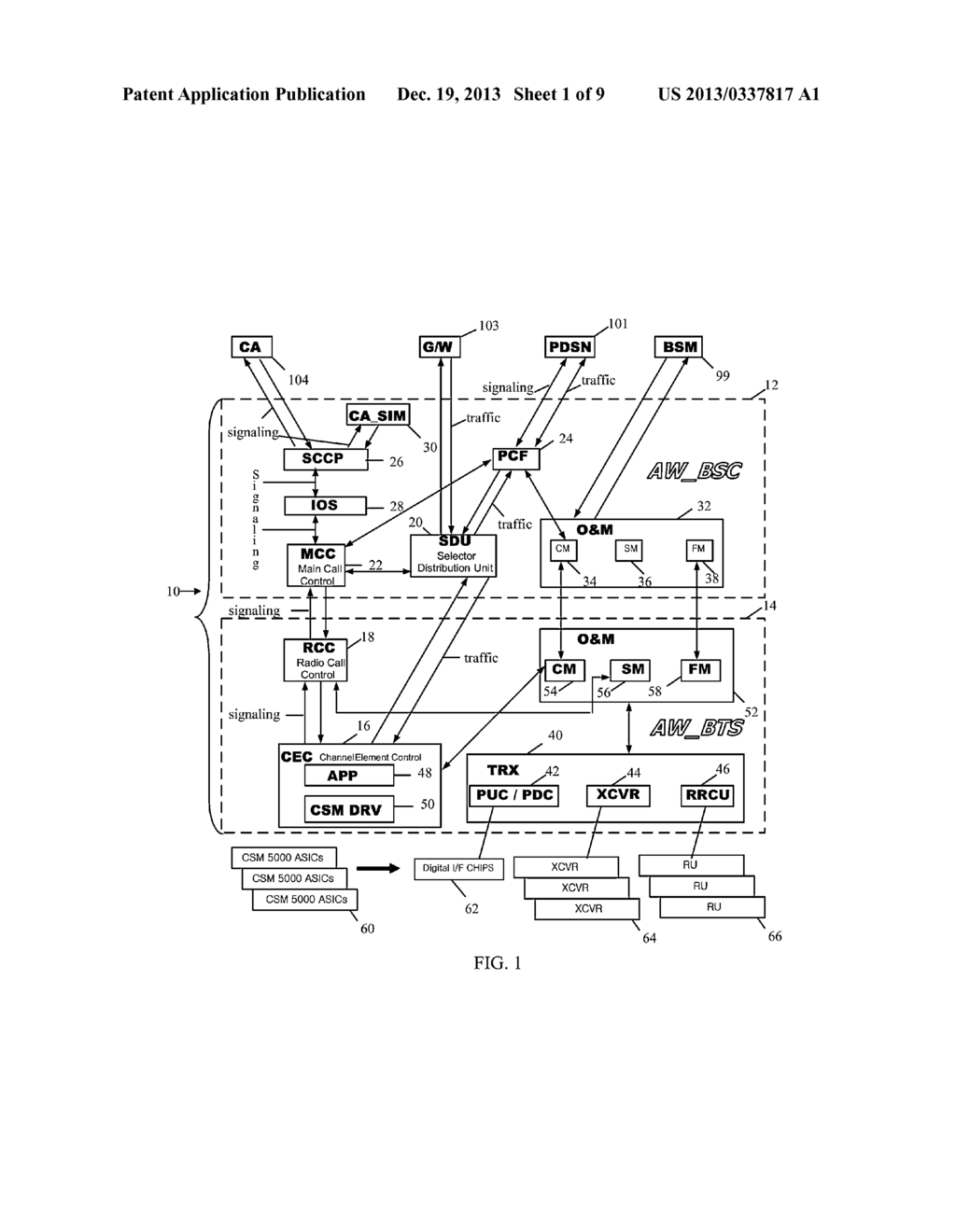 COMBINED BASE TRANSCEIVER STATION AND BASE STATION CONTROLLER HANDOFF - diagram, schematic, and image 02