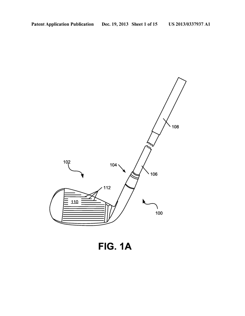 Golf Clubs and Golf Club Heads with Adjustable Center of Gravity and     Moment of Inertia Characteristics - diagram, schematic, and image 02