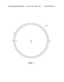 GOLF BALL HAVING MODIFIED SURFACE HARDNESS diagram and image