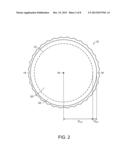 GOLF BALL HAVING MODIFIED SURFACE HARDNESS diagram and image