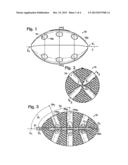 LIGHT TRANSMISSION SYSTEM FOR A LIGHT EMITTING GAME BALL diagram and image