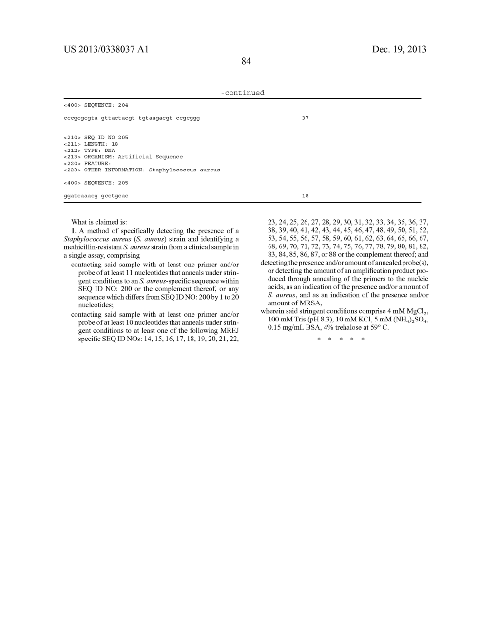 DETECTION OF STAPHYLOCOCCUS AUREUS AND IDENTIFICATION OF     METHICILLIN-RESISTANT STAPHYLOCOCCUS AUREUS - diagram, schematic, and image 89