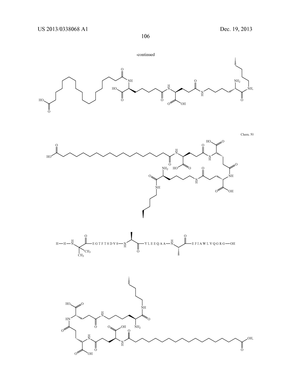 DOUBLE-ACYLATED GLP-1 DERIVATIVES WITH A LINKER - diagram, schematic, and image 107
