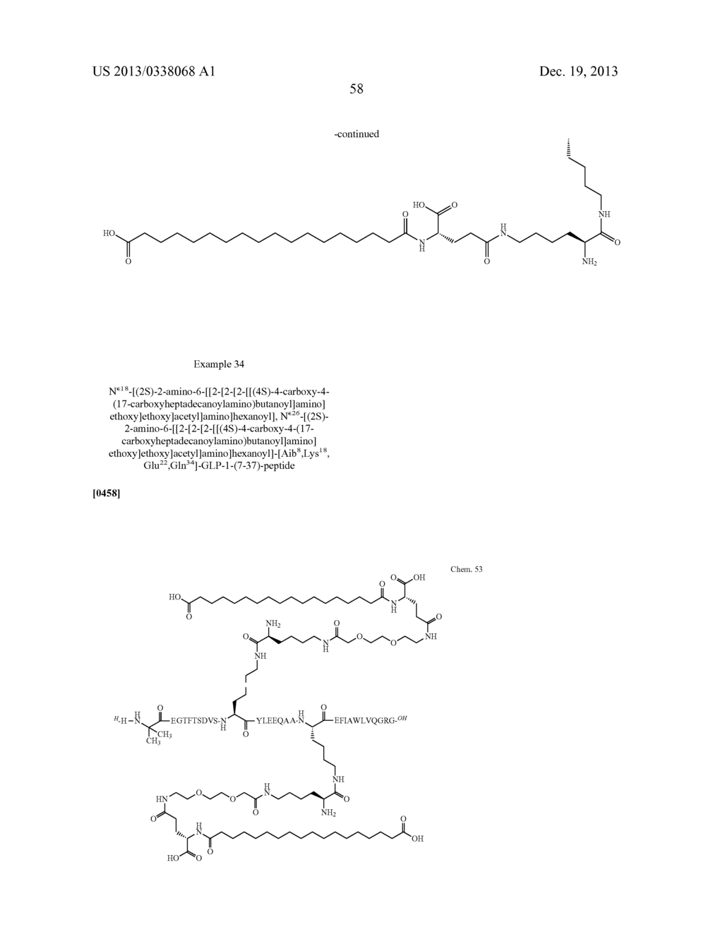 DOUBLE-ACYLATED GLP-1 DERIVATIVES WITH A LINKER - diagram, schematic, and image 59