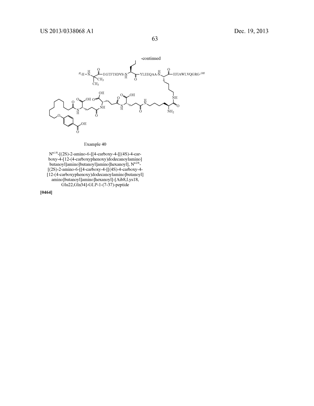 DOUBLE-ACYLATED GLP-1 DERIVATIVES WITH A LINKER - diagram, schematic, and image 64